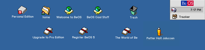 Be Operating System (BeOS)